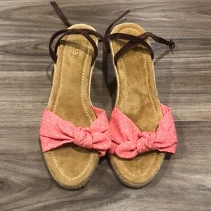 J.Crew wedge sandals size 8